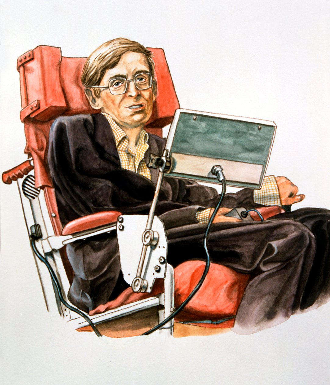 斯蒂芬·威廉·霍金（Stephen William Hawking），1942年生，英国理论物理学家 作者 不明