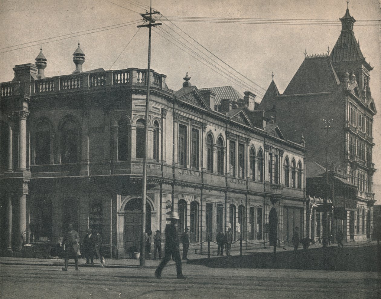 约翰内斯堡证券交易所，c1900年。 作者 不明