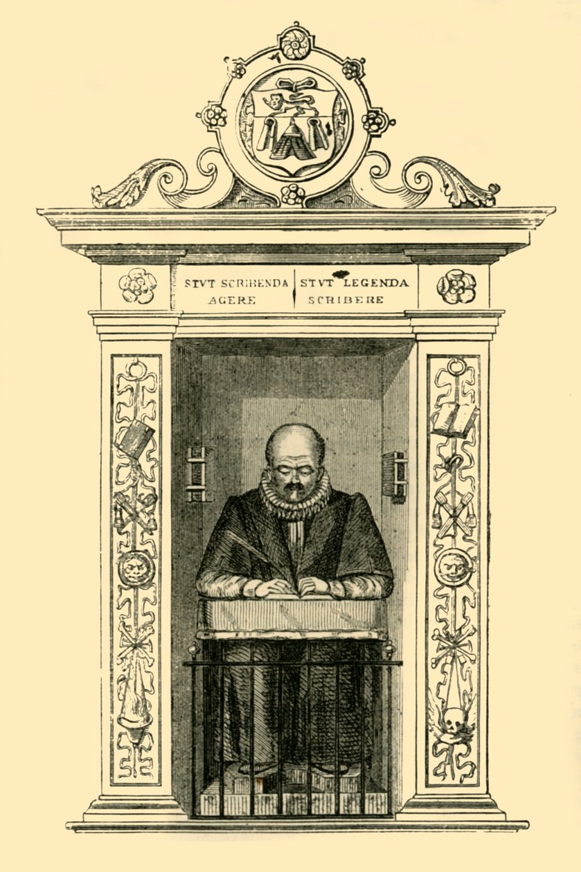 在圣安德鲁地下竖起的斯托斯纪念碑，c1872。 作者 不明