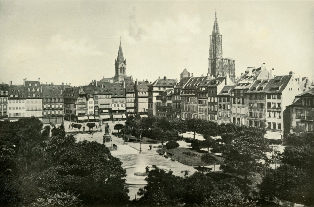 斯特拉斯堡，1919年。 作者 不明