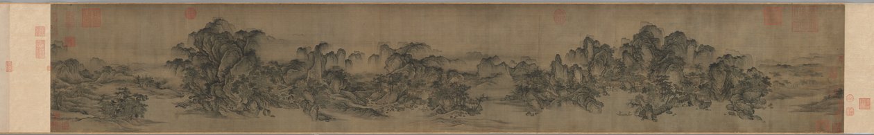 无止境的溪流和山脉，1100-1150年。 作者 不明