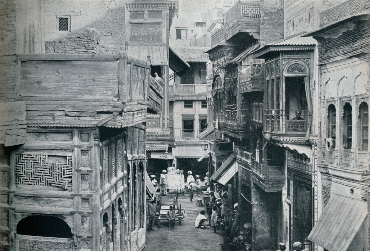 Panjab的首都拉合尔街，c1942 作者 不明