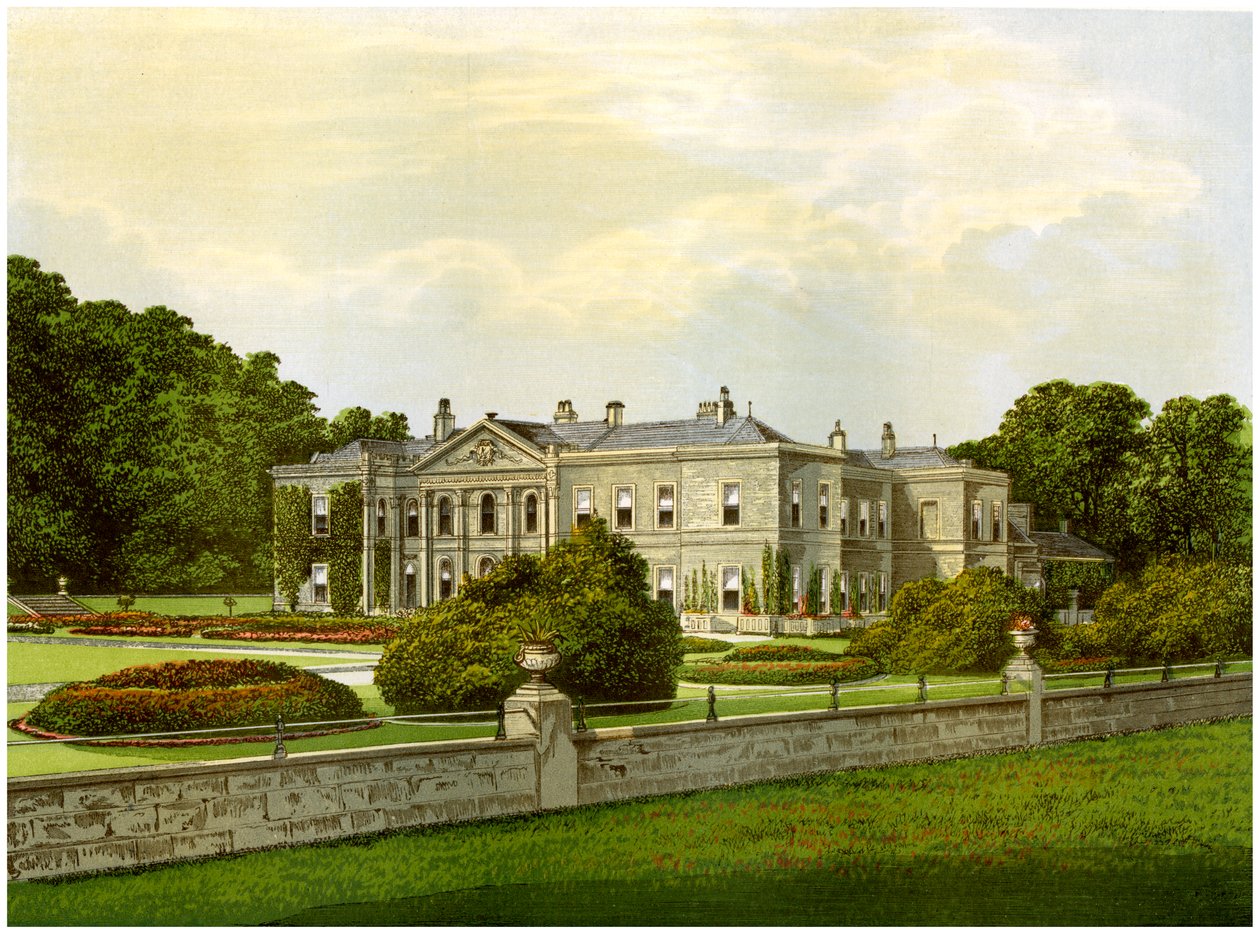 约克郡Studley Royal，Ripon侯爵之家，建于1880年 作者 不明