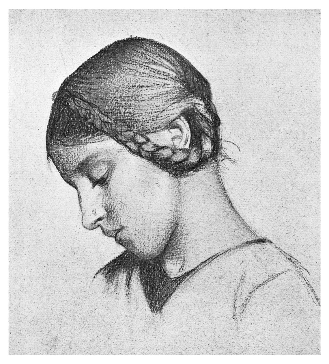 匈牙利圣伊丽莎白研究，c1895 1901年 作者 不明