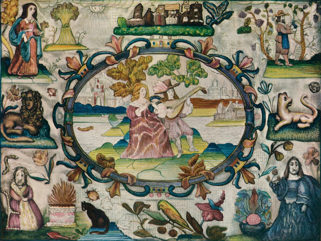 树桩工作图片，雅各布时代，c1615 作者 不明