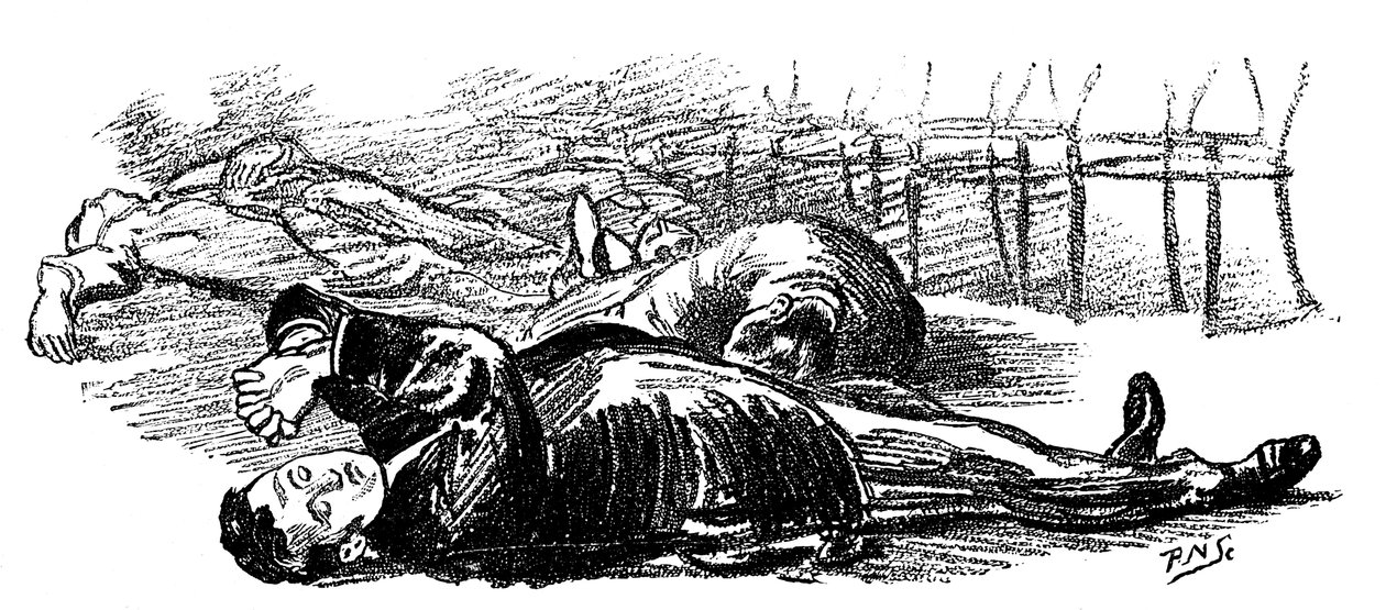 被锣声催眠的对象，1891年 作者 不明