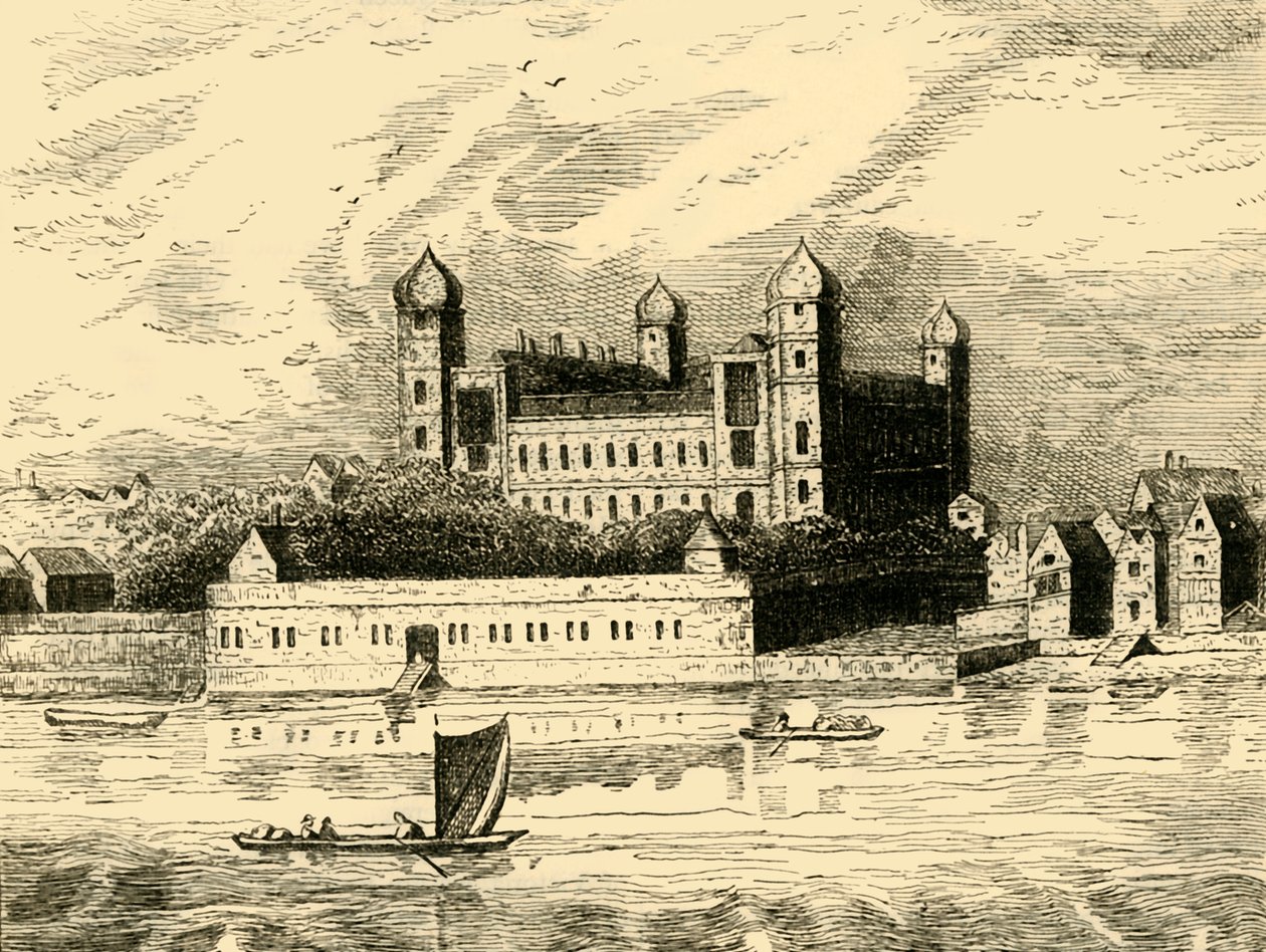 萨福克议院。根据Hollar。，1881年。 作者 不明