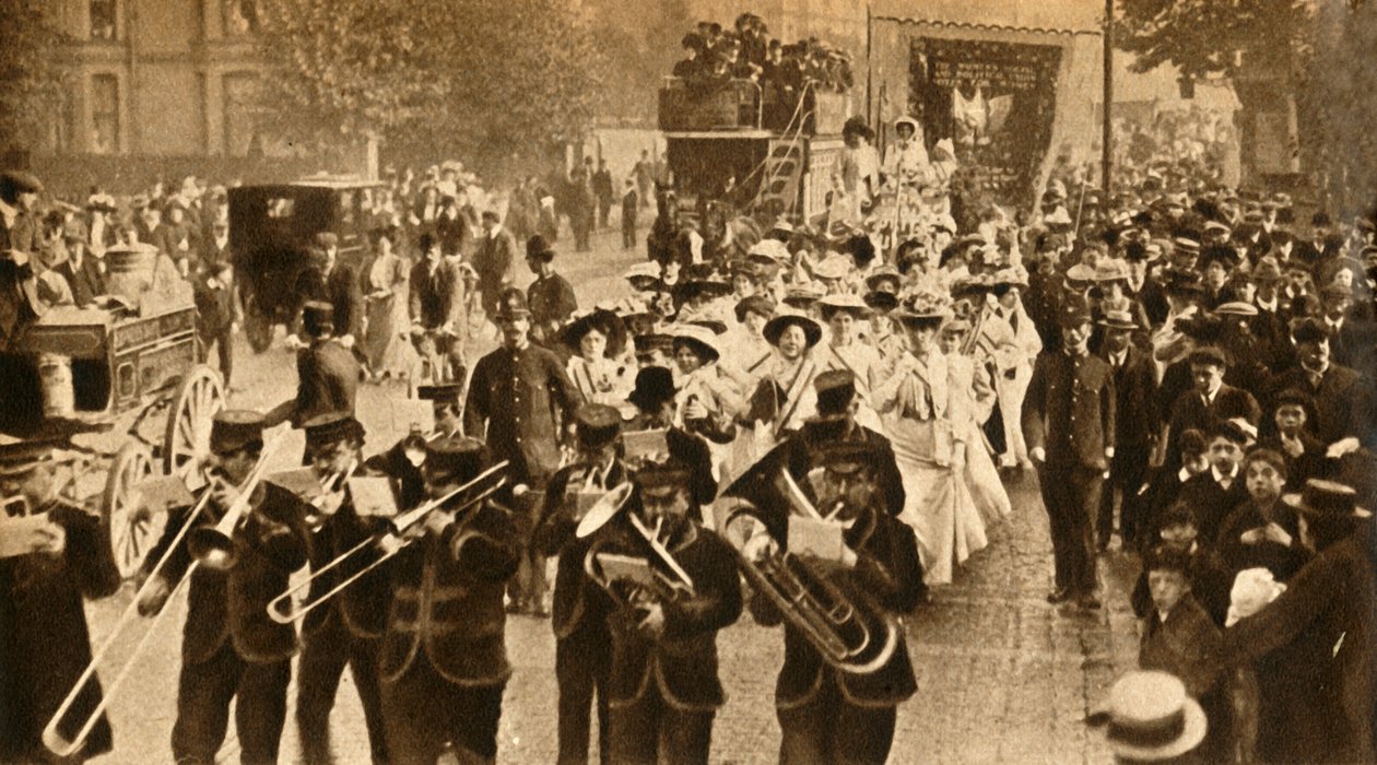 Suffragette Martyrs 1908年从监狱释放，1933年。 作者 不明