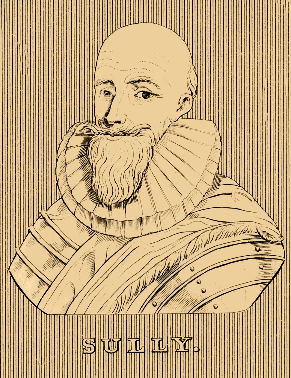 苏利（Sully），1560-1641，1830年。 作者 不明