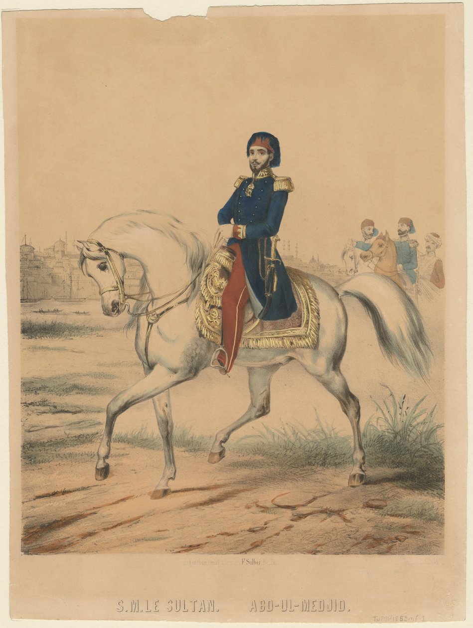 苏丹阿卜杜勒米西德一世1823-1861年，1853年 作者 不明