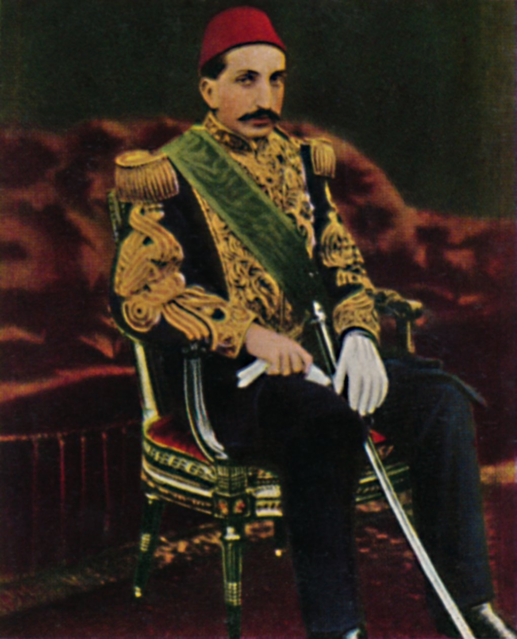 苏丹·阿卜杜勒·哈米德（Sultan Abdul Hamid）1842-1918年，1934年。 作者 不明