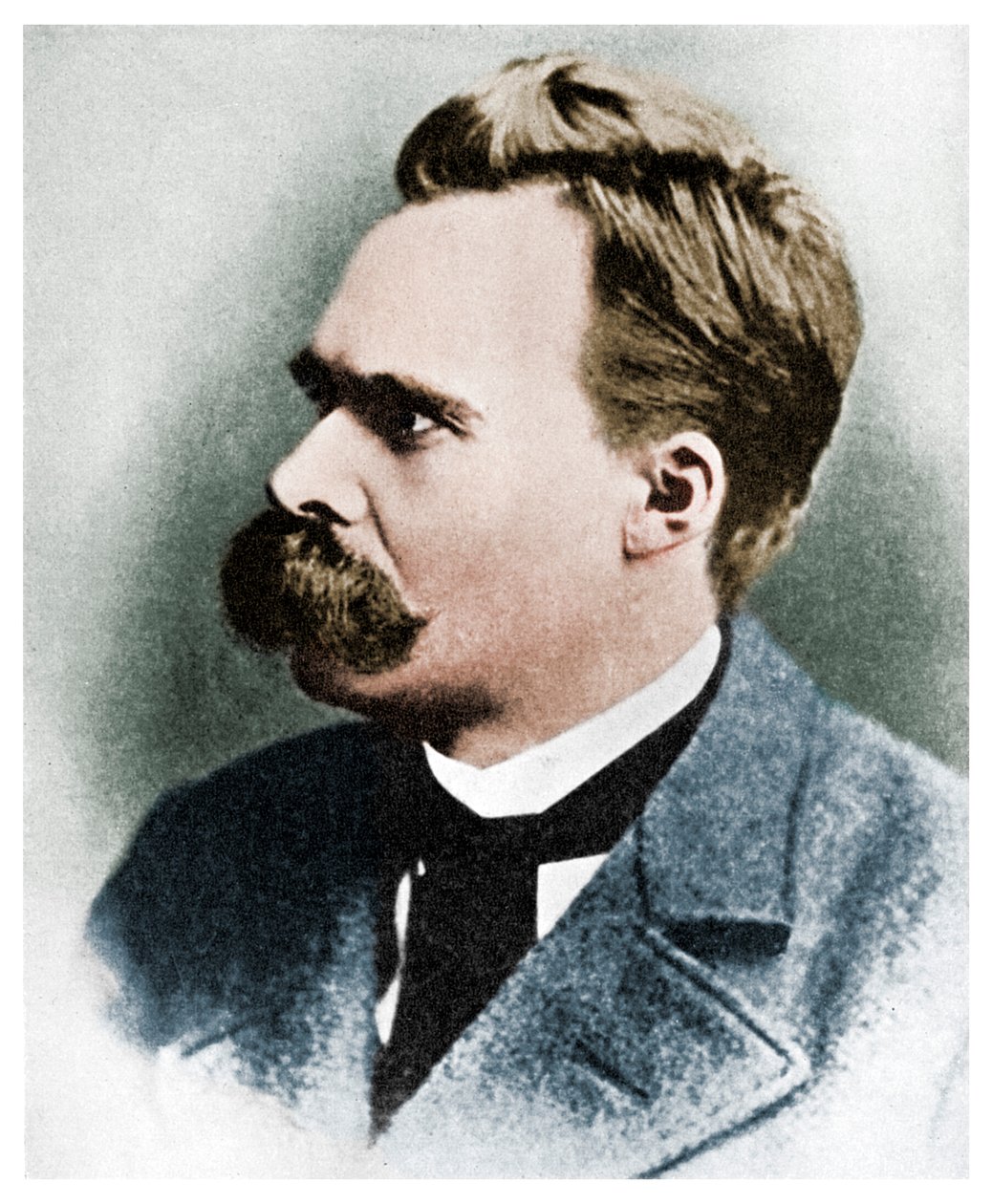 超人：尼采（Friedrich Nietzsche），德国哲学家，19世纪，1956年 作者 不明