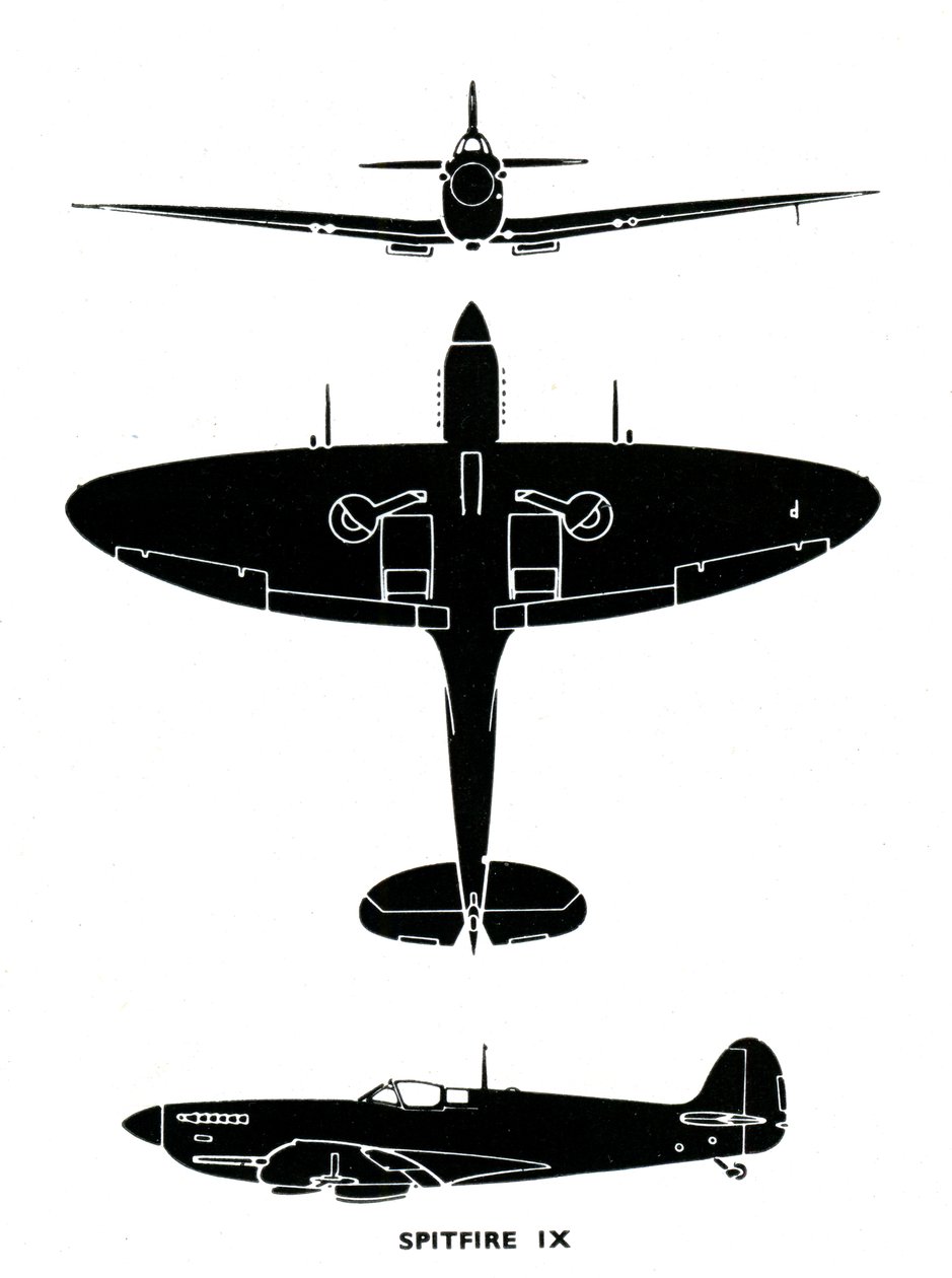 1941年，“超级海上喷火” Mk IX 作者 不明