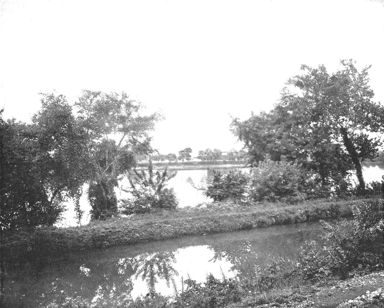 美国宾夕法尼亚州萨斯奎汉纳河（Susquehanna River），c1900年。 作者 不明