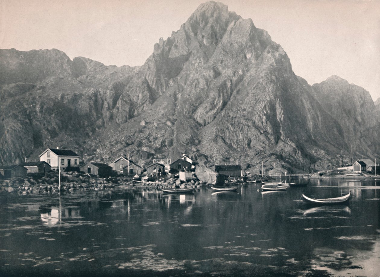 斯沃尔弗（Svolvaer），罗弗敦（Lofoten），1914年。 作者 不明