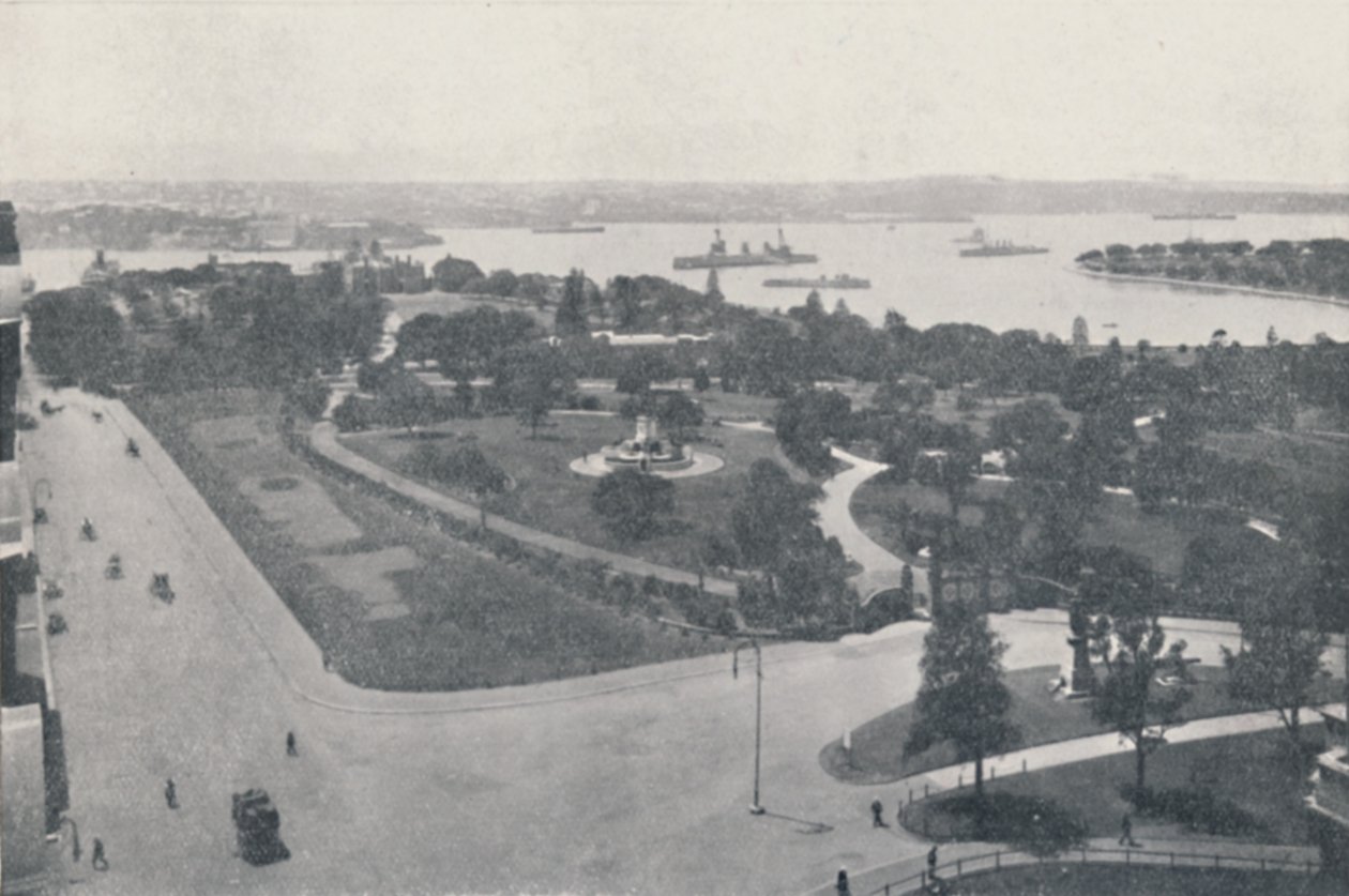 悉尼海港，1923年。 作者 不明