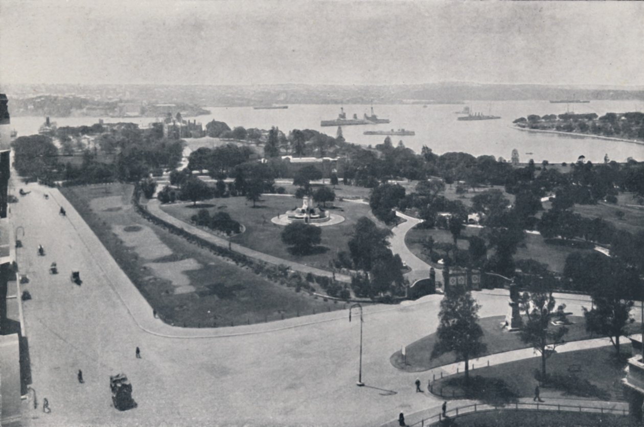 新南威尔士州悉尼港，1924年 作者 不明