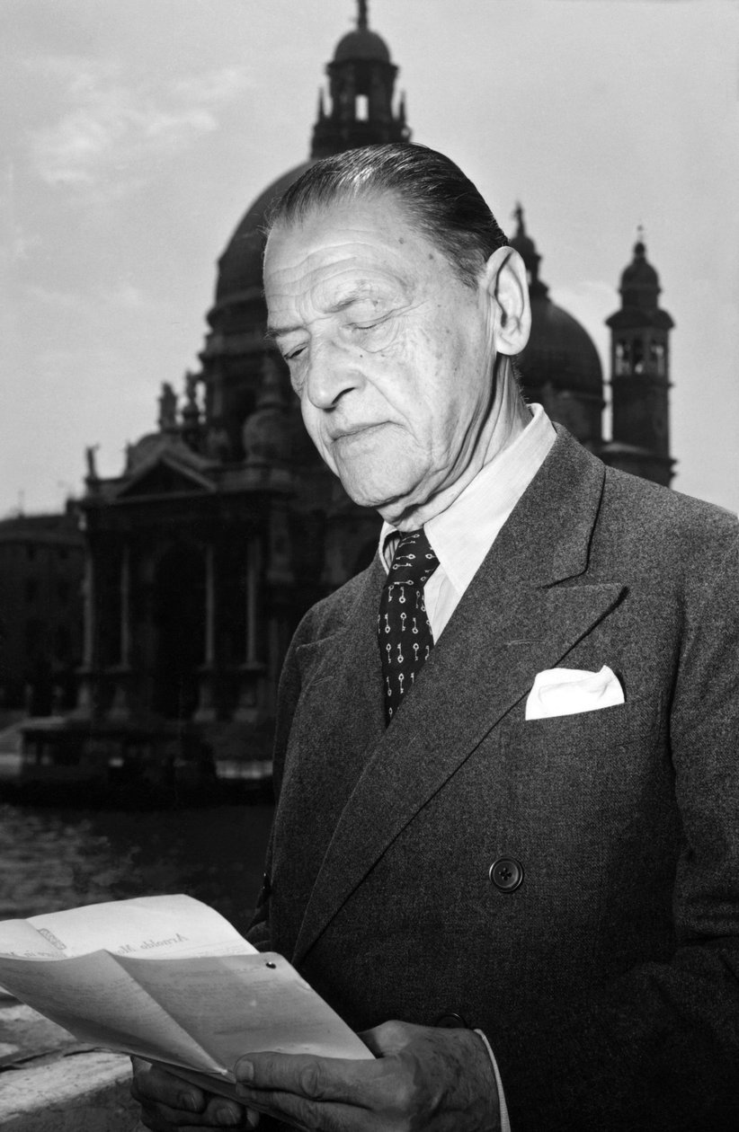 作家William Somerset Maugham - 威尼斯 - 1951年 作者 不明
