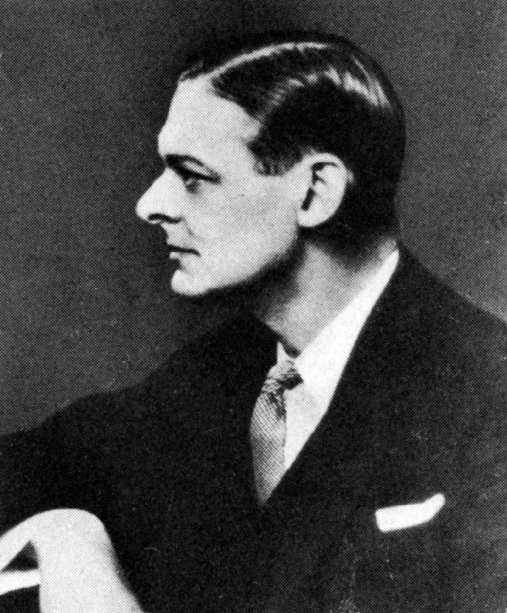 TS艾略特（TS Eliot），美国出生的英国诗人戏剧家和评论家，大约1930年代 作者 不明