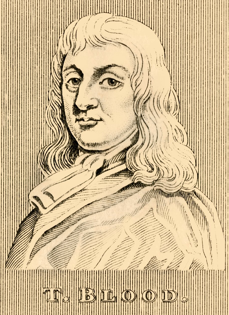 T.Blood，1618年至1680年，1830年。 作者 不明
