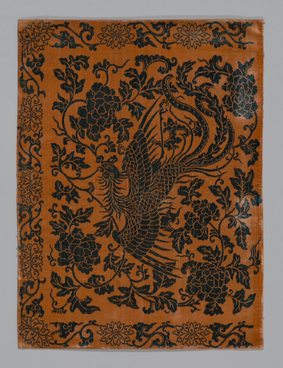 桌子正面，中国，18世纪，清朝1644-1911年。 作者 不明