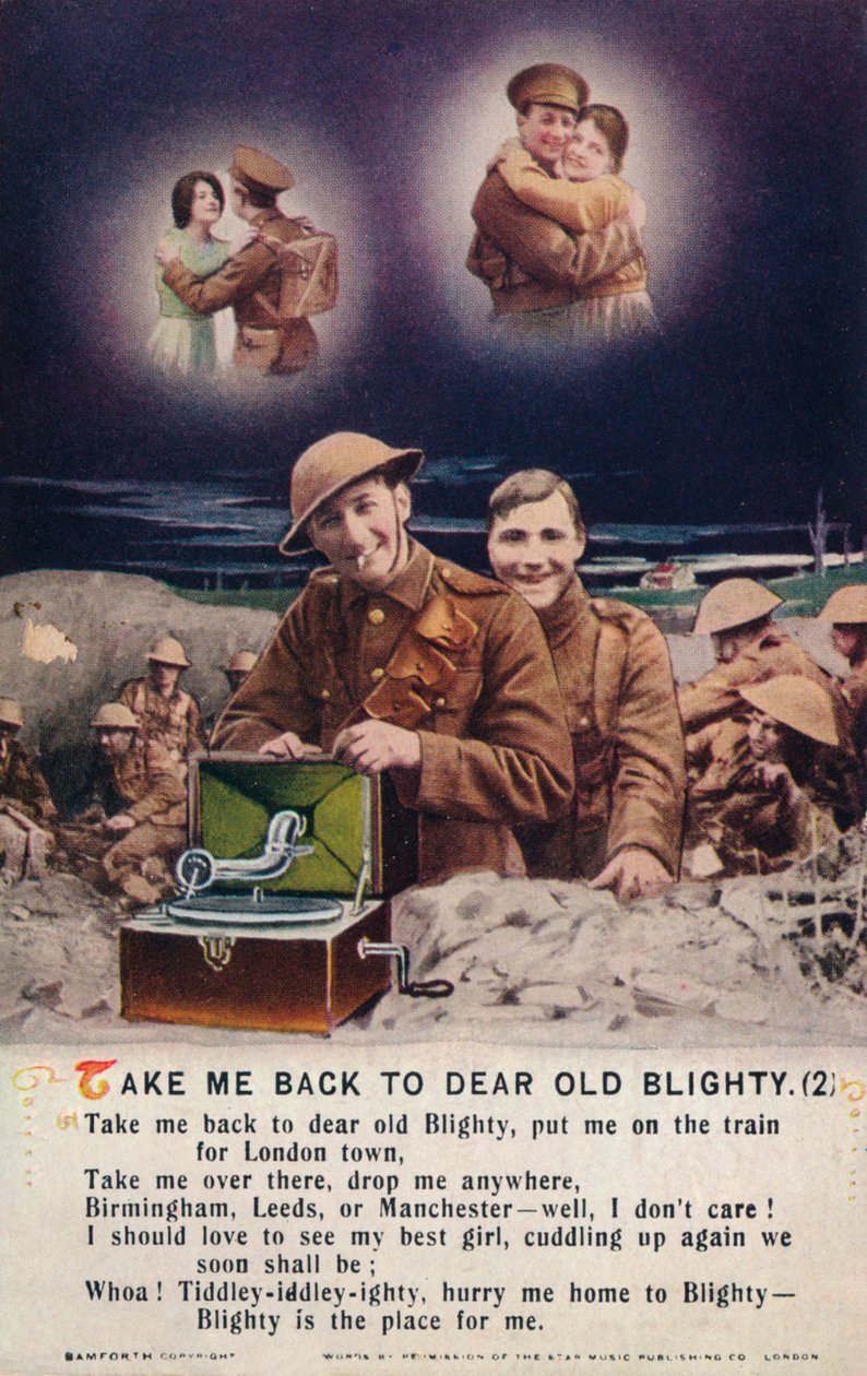 带我回到亲爱的Old Blighty 2，1916年。 作者 不明