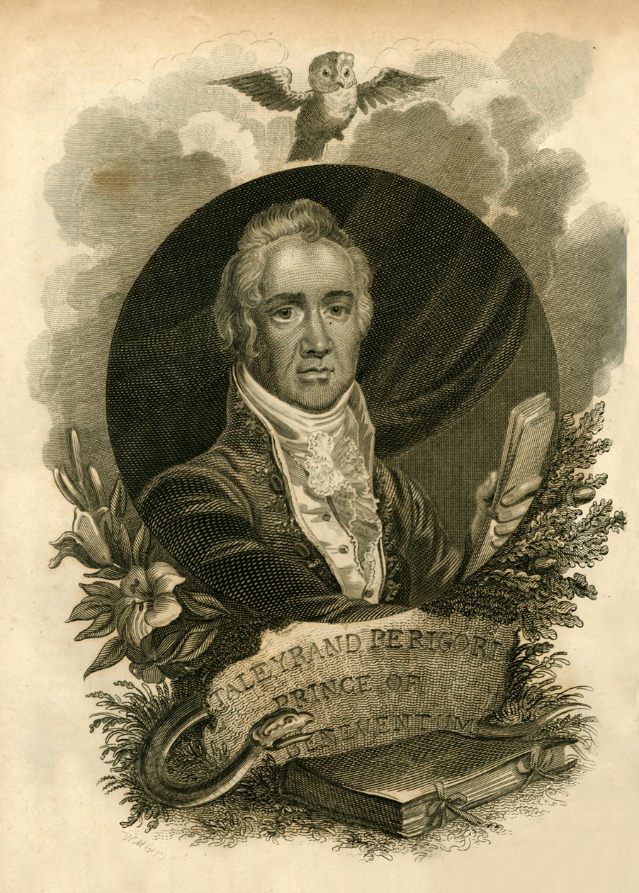 塔利兰·佩里戈德（Taleyrand Perigord），贝内文图姆亲王，1754-1838年，1816年。 作者 不明