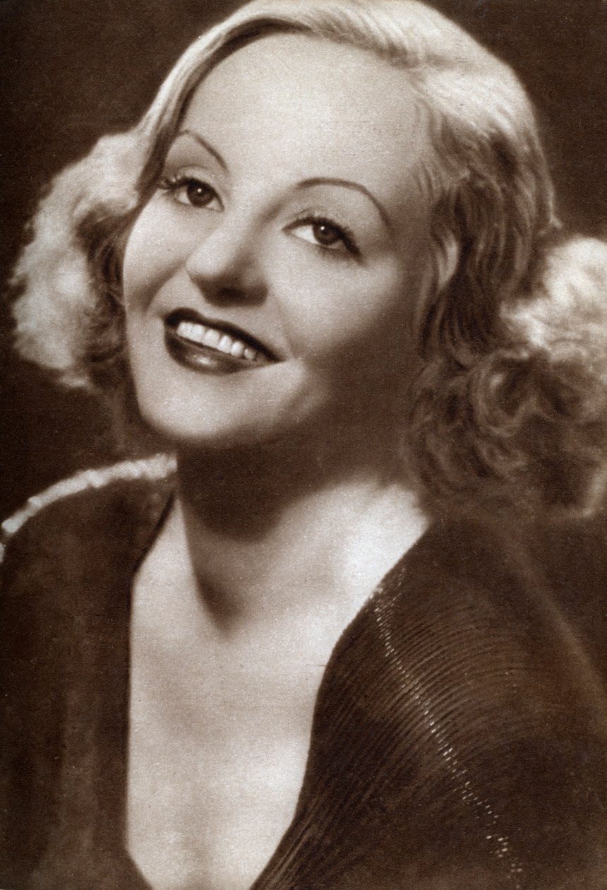 塔露拉·班克黑德（Tallulah Bankhead），美国女演员，脱口秀主持人和波恩·维万特（Bonne vivante），1933年 作者 不明