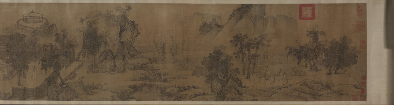 陶渊明回家，1300年代。 作者 不明