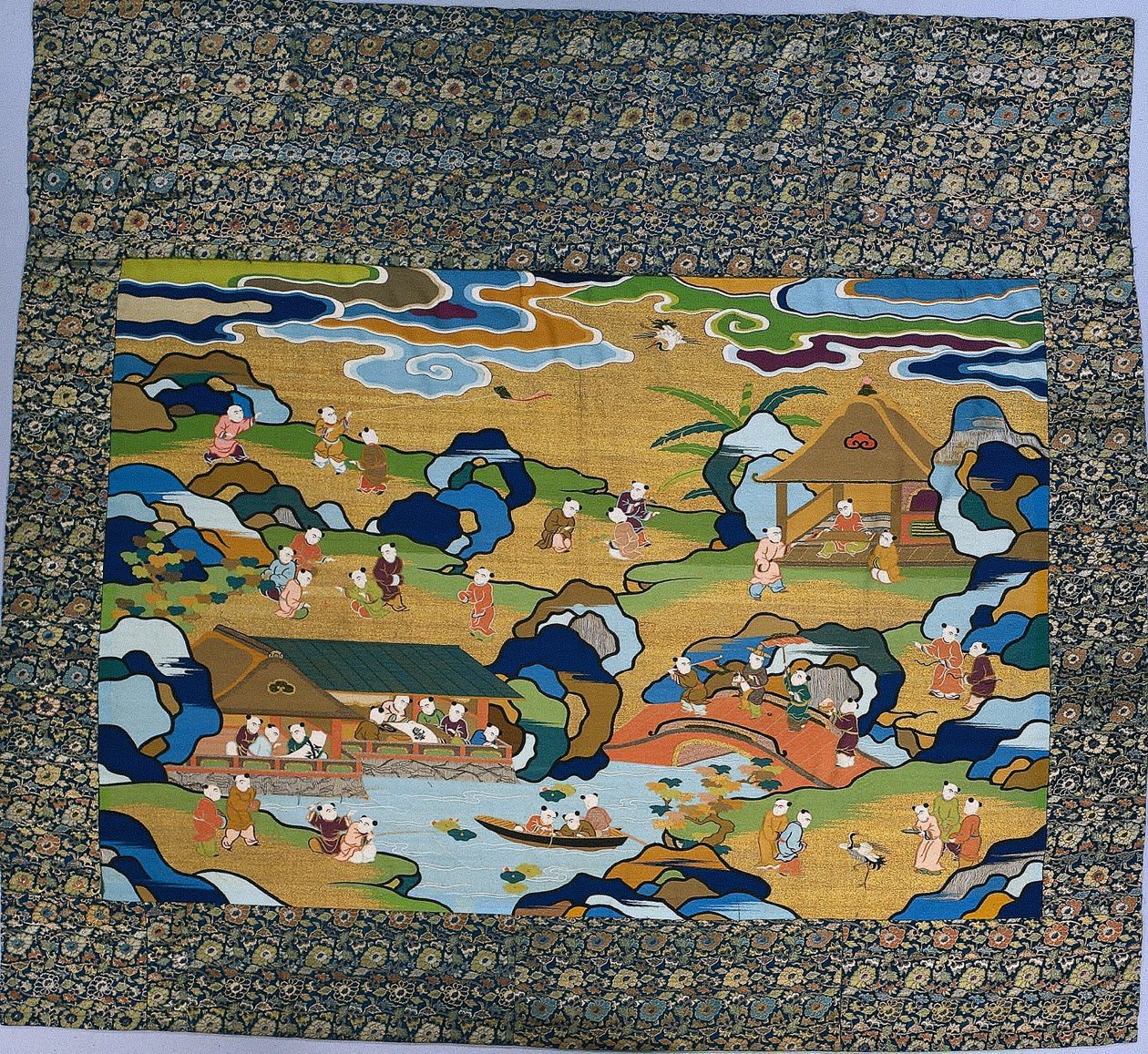 挂毯，1700年代。 作者 不明