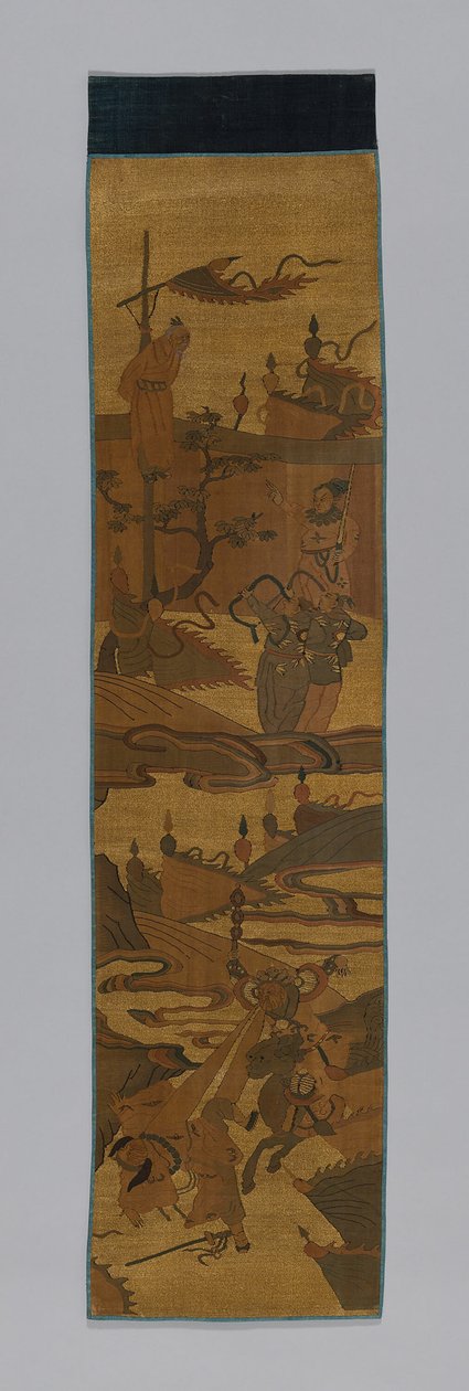 挂毯，中国，清朝1644-1912年，19世纪。 作者 不明