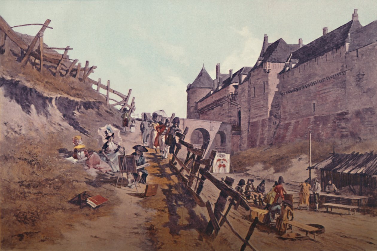 目标练习迪耶普1795年，1896年 作者 不明