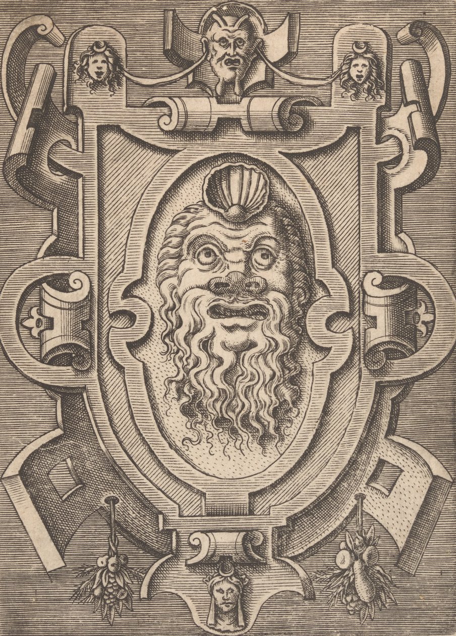 各种任性的发明的版画和其他装饰品 卡特罗什和其他装饰品，1773年。 作者 不明