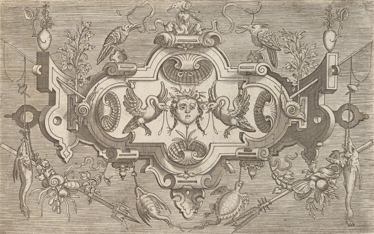 各种任性的发明的版画和其他装饰品 卡特罗什和其他装饰品，1773年。 作者 不明