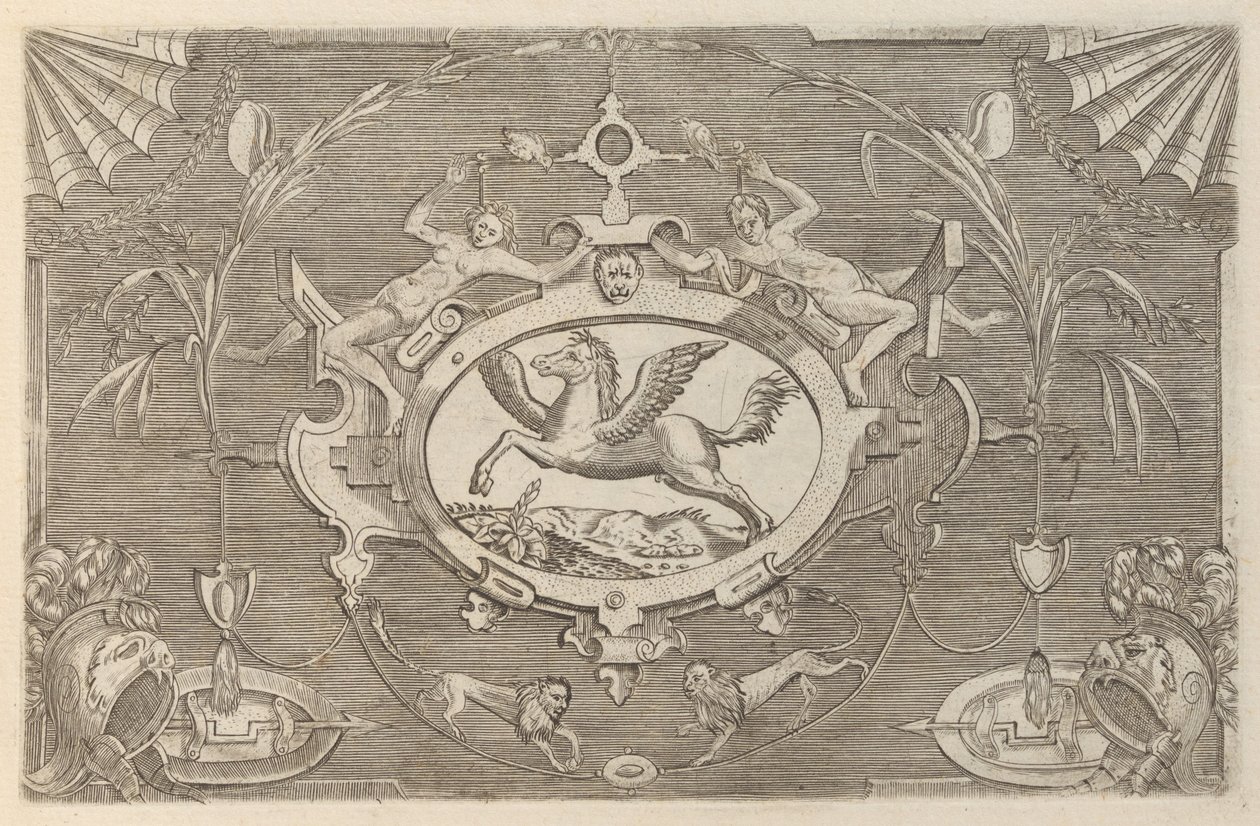 各种任性的发明的版画和其他装饰品 卡特罗什和其他装饰品，1773年。 作者 不明
