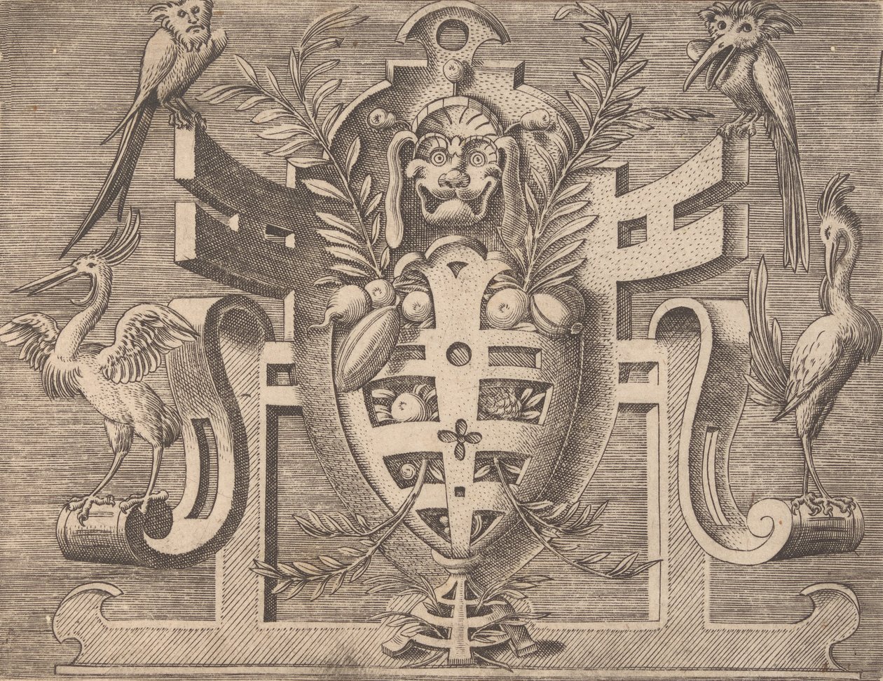 各种任性的发明的版画和其他装饰品 卡特罗什和其他装饰品，1773年。 作者 不明