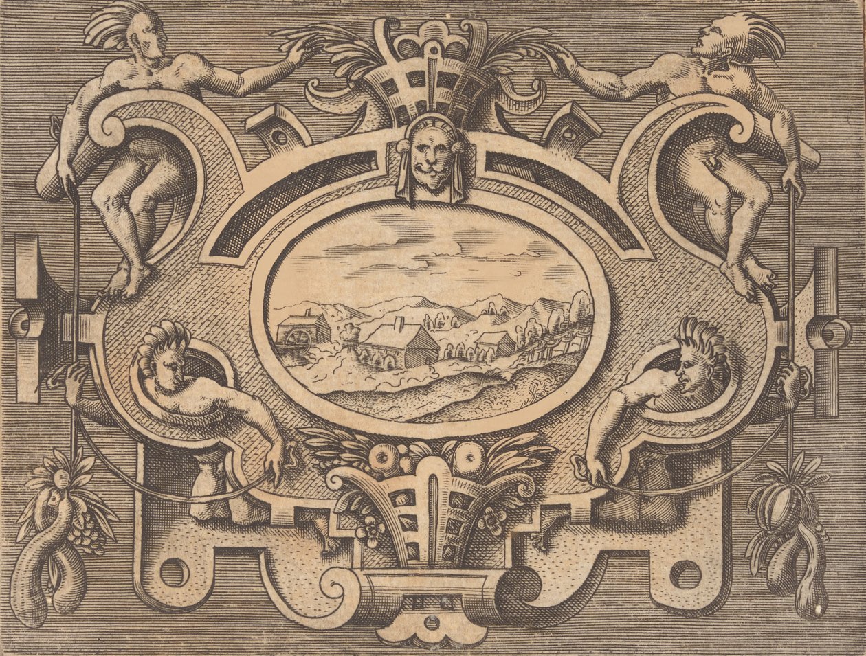 各种任性的发明的版画和其他装饰品 卡特罗什和其他装饰品，1773年。 作者 不明