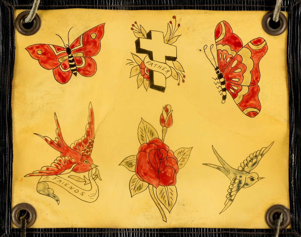 纹身闪光，20世纪。 作者 不明