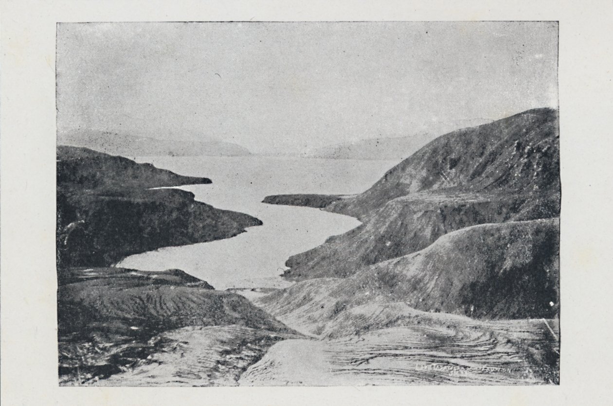 塔拉威拉火山爆发后的怀罗阿，1923年。 作者 不明