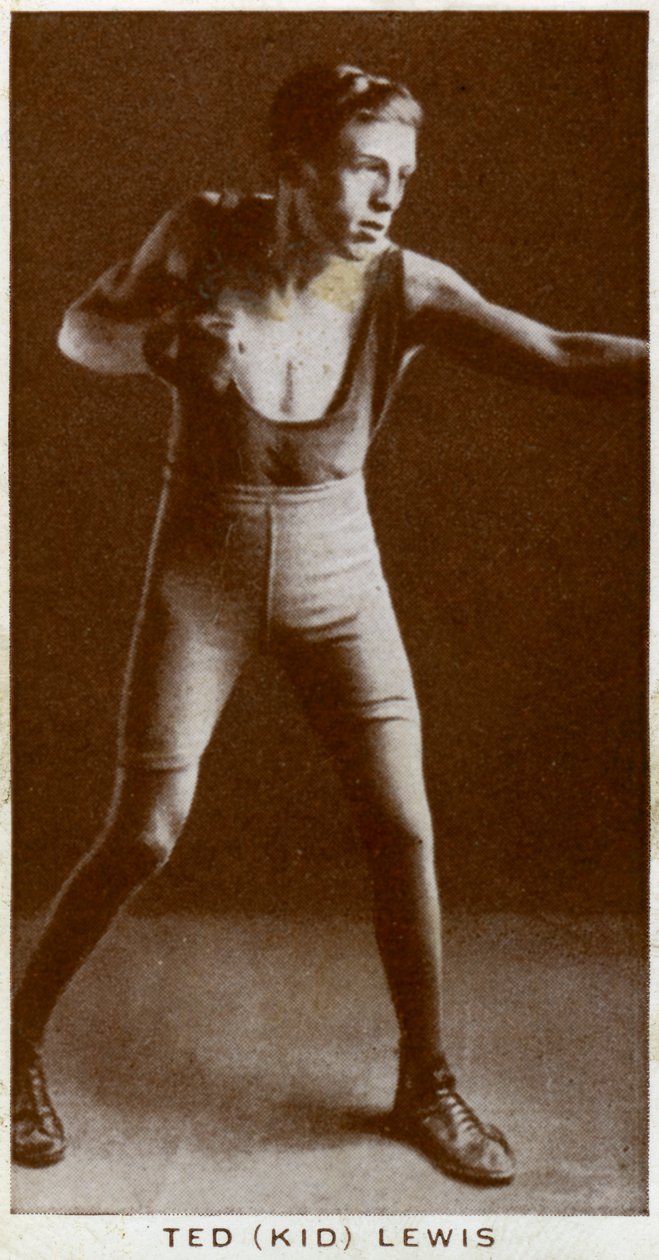 泰德·基德·刘易斯（Ted Kid Lewis），英国拳击手，1938年 作者 不明
