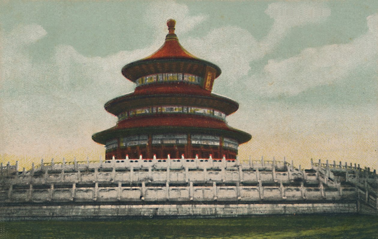 天坛，北京，c1910。 作者 不明