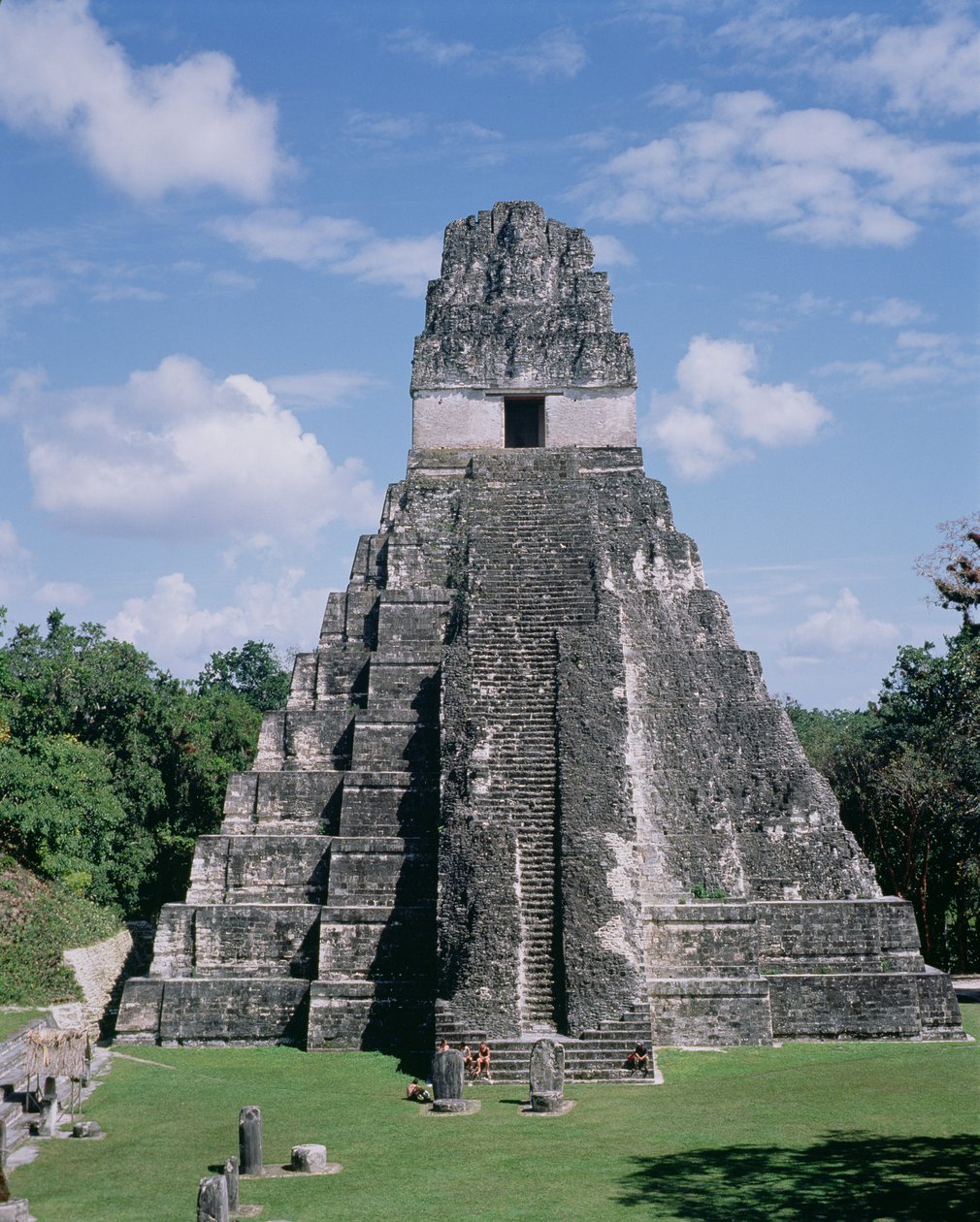 Temple of the Jaguar (Temple 1) Mayan, Late Classic Period c.600-900 (photo) 作者 不明