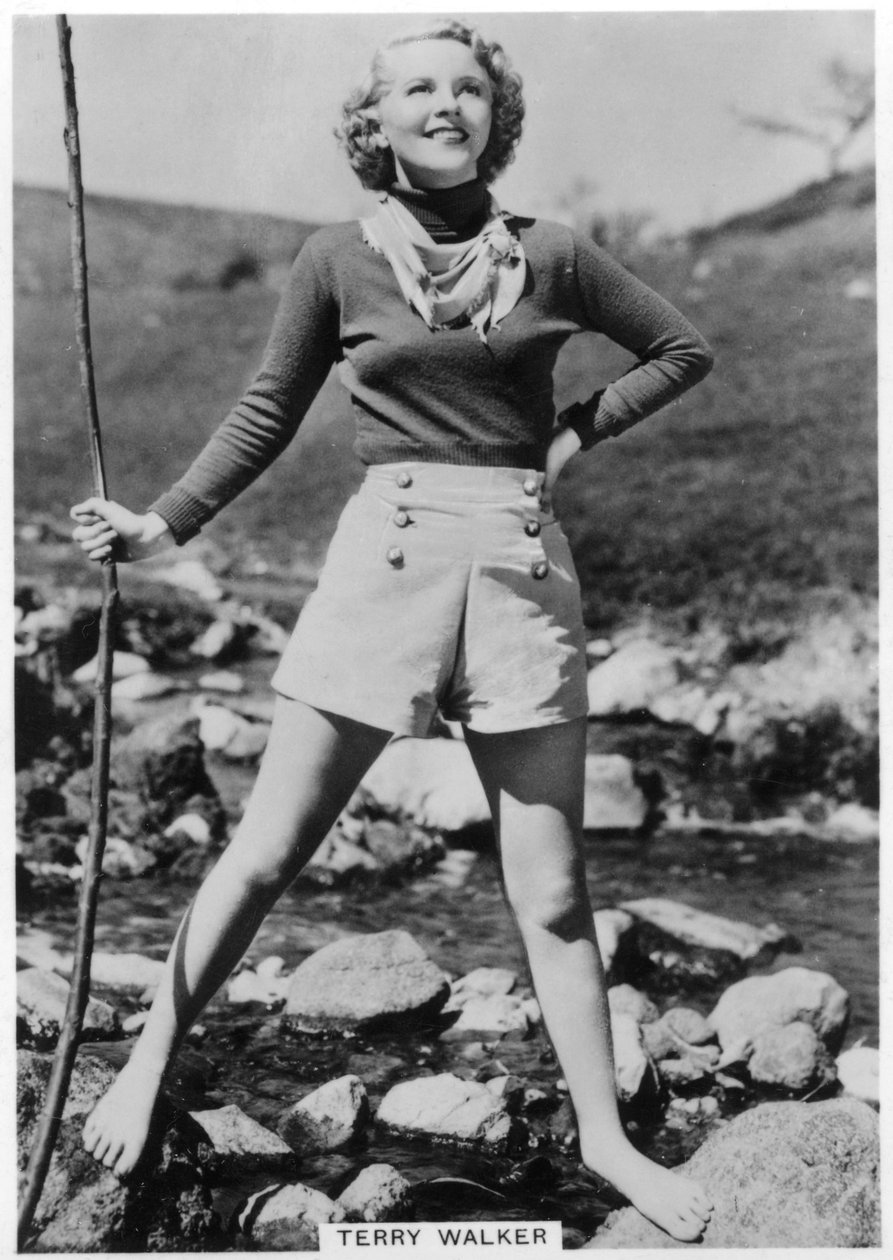 泰瑞·沃克（Terry Walker），美国电影女演员，c1936-c1939 作者 不明