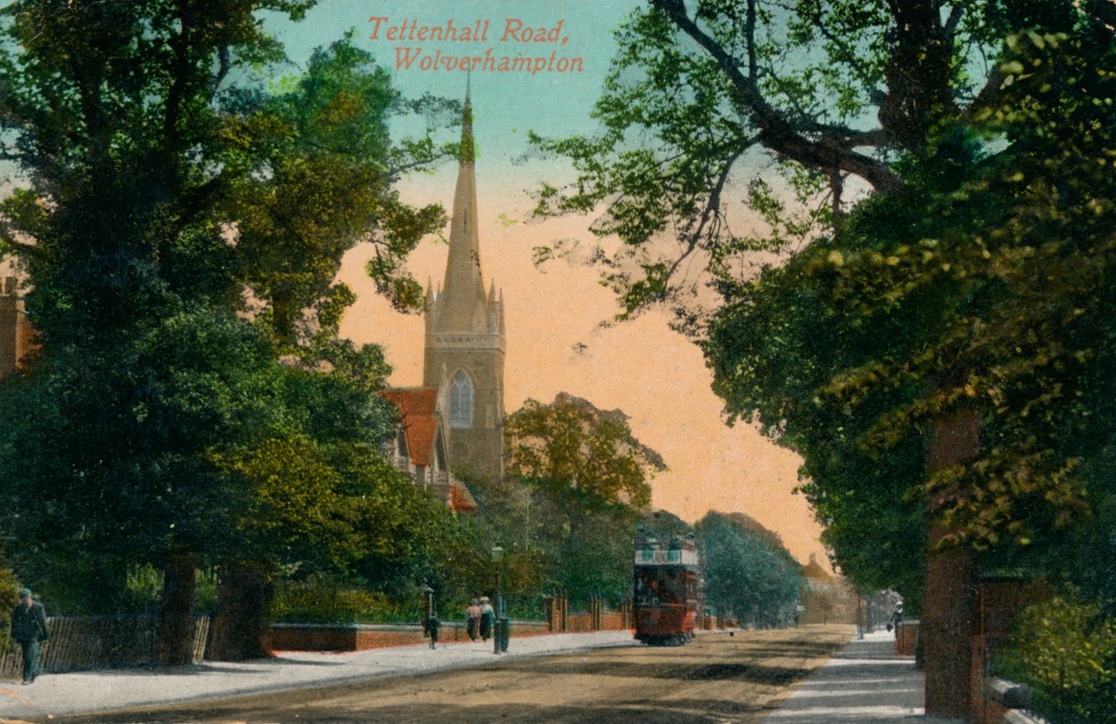 Tettenhall Road，伍尔弗汉普顿，c1905 作者 不明