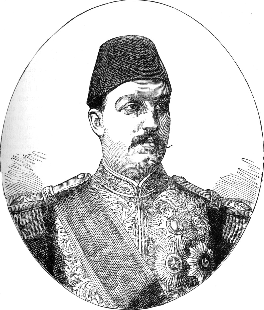 图菲克（Tewfik），埃及Khedive，c1882 作者 不明