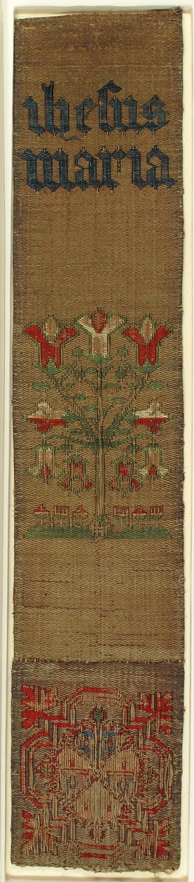 纺织品，德国，15世纪。 作者 不明
