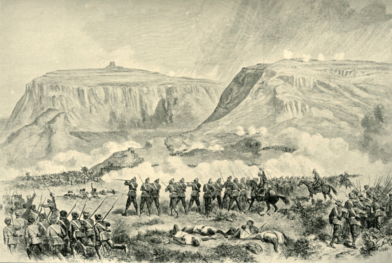 1868年4月10日耶稣受难日，阿比西尼亚探险队：阿罗基之战... 作者 不明