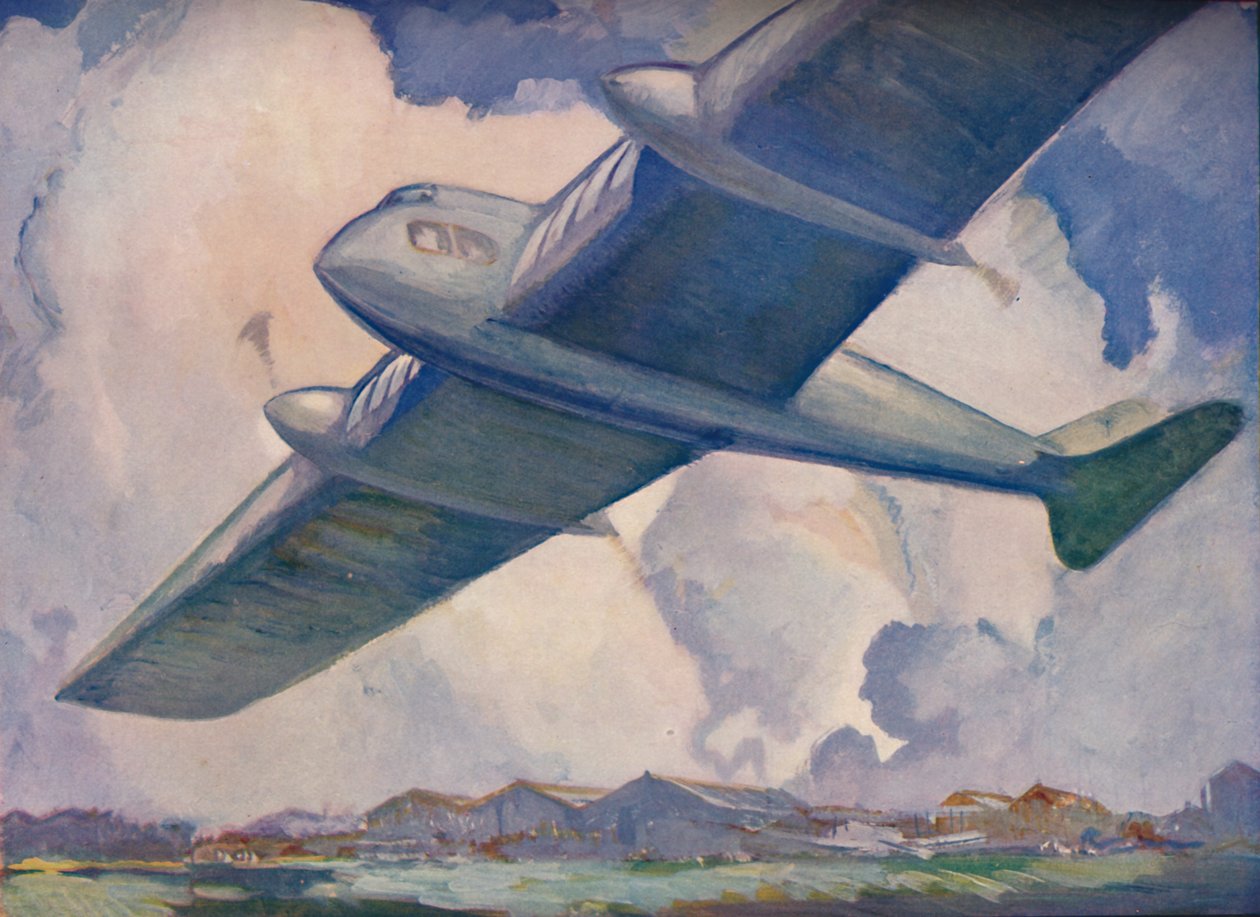 未来的飞机，1927年 作者 不明