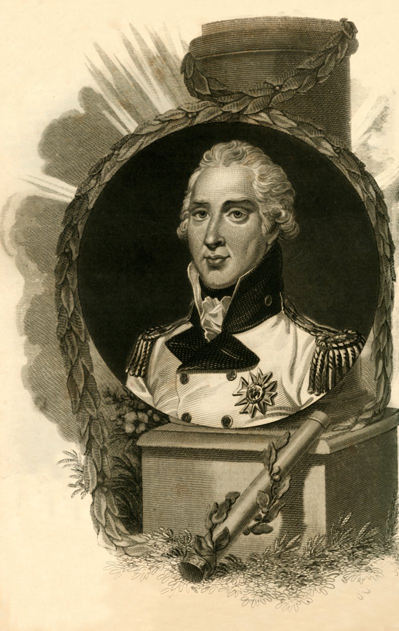 奥地利大公爵查尔斯（1771-1847），1816年。 作者 不明
