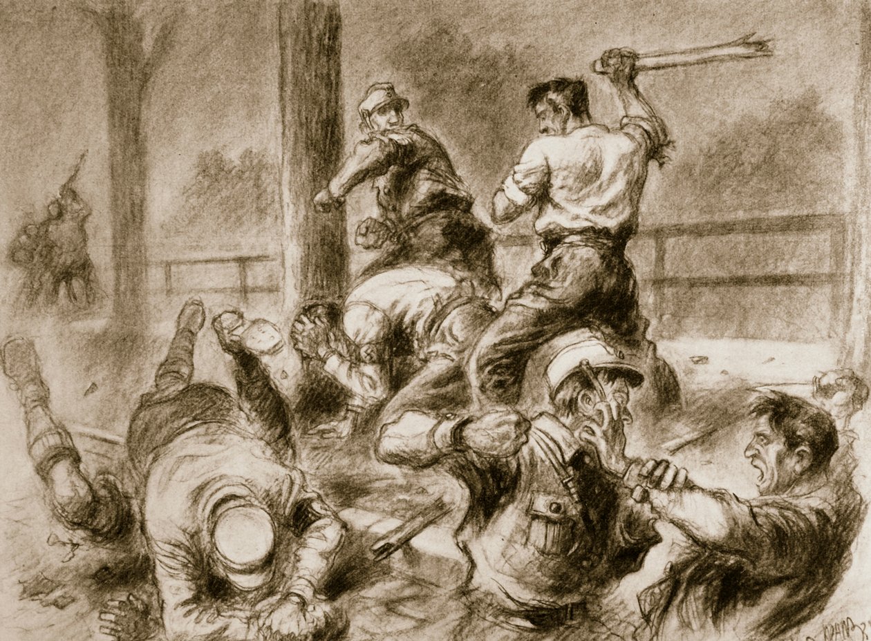 慕尼黑刺杀 "乔治-赫希曼同志"》，1927年5月26日 1938年 作者 不明
